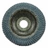 Forney Curved Edge Flap Disc, 4-1/2 in x 7/8 in, 60 Grit 71941